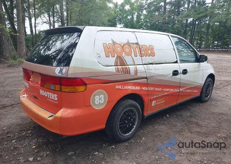 2004 Honda Odyssey Lx z USA, uszkodzony, nr VIN 5FNRL18594B037821